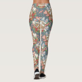 Winter-Gingerbread-Häuschen - Handschuhe Leggings (Rückseite)
