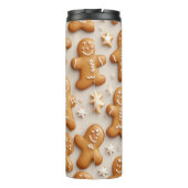 Winter-Gingerbread-Mosaik Thermosbecher (Rückseite)