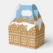Winter Gingerbread Street Geschenkschachtel (Rückseite)