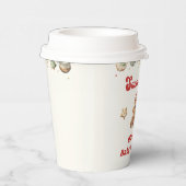 Winter Gingerbrot Weihnachtsdusche Pappbecher (Rechts)