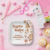 Winter Gingerbrot Weihnachtskochdusche Pappteller (Party)