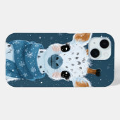 Winter-Giraffen-Charm-iPhone-/iPad-Hülle Case-Mate iPhone Hülle (Rückseite (Horizontal))