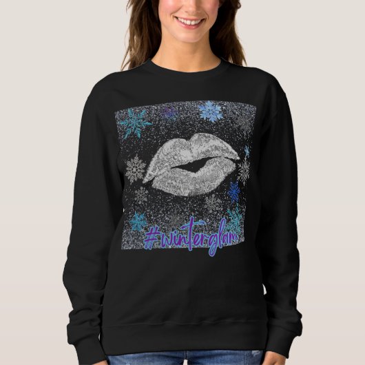 Winter Glam Sweatshirt (Vorderseite)