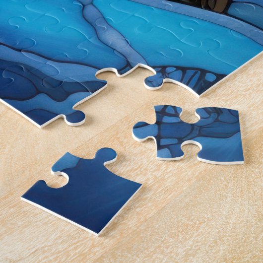 Winter-Glass-Puzzle Puzzle (Seite)