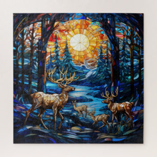 Winter-Glass-Puzzle Puzzle