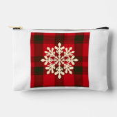 Winter Glow Pattern Zubehörtasche (Vorderseite)