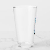 Winter-Gnom-Bierglas Glas (Rechts)
