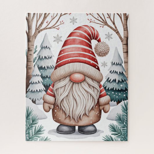 Winter-Gnom-Puzzle Puzzle (Vertikal)