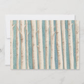 Winter Gnome Geburtstagsparty Einladung (Rückseite)