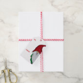 Winter-Gnome-Geschenkanhänger Geschenkanhänger (Mit Garn)