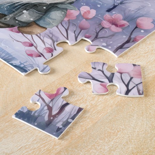 Winter Gnome Medium Complexity_04 Jigsaw Puzzle (Seite)