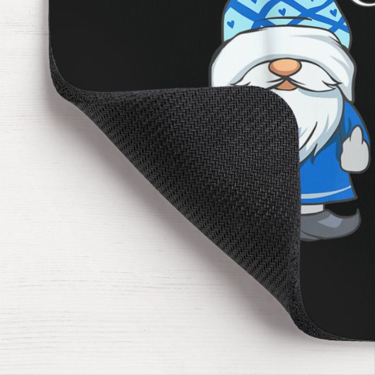 Winter Gnome, Nordic, Christmas Gnome Mousepad (Ecke)