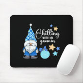 Winter Gnome, Nordic, Christmas Gnome Mousepad (Mit Mouse)