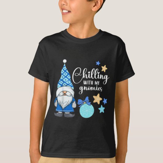 Winter Gnome, Nordic, Christmas Gnome T-Shirt (Vorderseite)