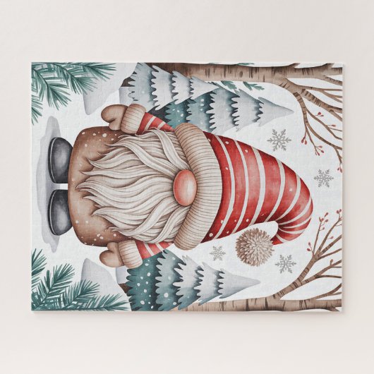 Winter Gnome Puzzle (Horizontal)