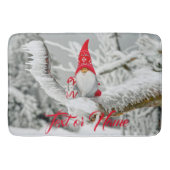 Winter Gnome Weihnachtsküche Bad Rug Mat Zuhause Badematte (Vorderseite)