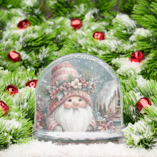 Winter Gnome Weihnachtswünsche Schneekugeln (Weihnachten)