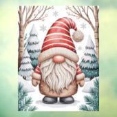 Winter Gnome Window Cling Fensteraufkleber (Blatt 3)