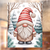 Winter Gnome Window Cling Fensteraufkleber (Blatt 2)