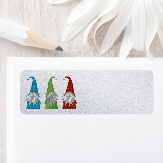Winter Gnomes Address Labels (Insitu)