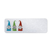 Winter Gnomes Address Labels (Vorne)