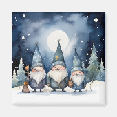 Winter Gnomes Magnet (Vorne)