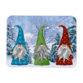 Winter Gnomes Magnet (Horizontal)