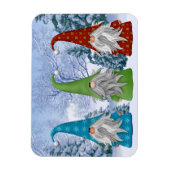 Winter Gnomes Magnet (Vertikal)
