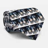 Winter Gnomes Necktie Krawatte (Gerollt)