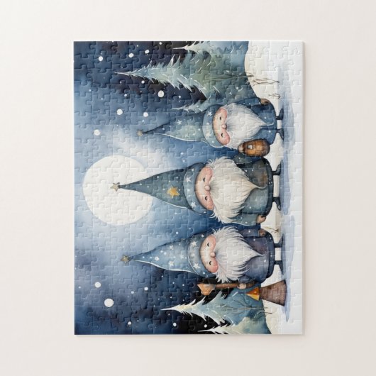Winter Gnomes Puzzle (Vertikal)