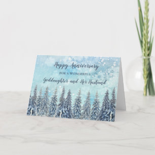 Winter Godtoy und ihr Geburtstag Karte