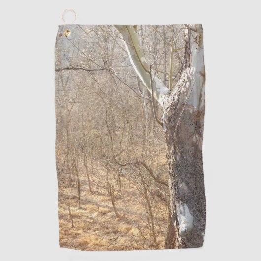 Winter Golfhandtuch (Vorderseite)