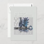 "WINTER GRAY" POSTKARTE (Vorne/Hinten)