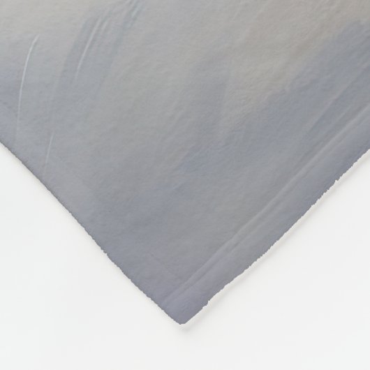 Winter Great Dane Caravan Weihnachtsabenteuer Fleecedecke (Ecke)