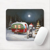 Winter Great Dane Caravan Weihnachtsabenteuer Mousepad (Mit Mouse)