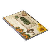 Winter Green Gourds Notizblock (Rechte Seite)