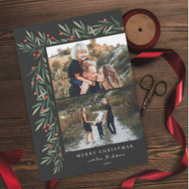 Winter Greenery Black 2 Foto Weihnachten