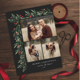 Winter Greenery Black 3 Foto Weihnachten