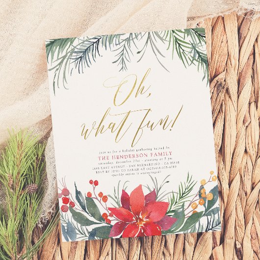 Winter Greenery Budget Weihnachtsfeier