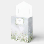 Winter Greenery Foliage Brautparty Geschenkschachtel (Geöffnet)