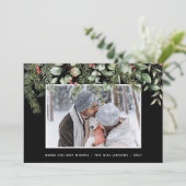 Winter Greenery | Kiefern und Foto Berries Urlaub (Stehend Vorderseite)