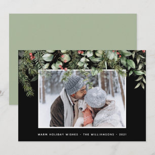 Winter Greenery Kiefern und Foto Berries Urlaub