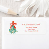 Winter Greenery Mistletoe Red Berries Weihnachten (Insitu)