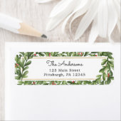 Winter Greenery Rücksendeadresse (Insitu)