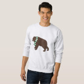 Winter Grizzy Bär Long Sleeve Tshirt (Vorne ganz)