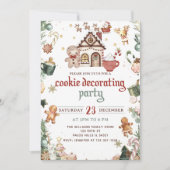 Winter Grüne Weihnachtsküche zum Dekorieren von Pa Einladung (Vorderseite)