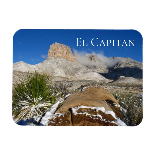 Winter, Guadalupe, El Capitan Magnet (Horizontal)