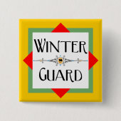 Winter Guard Gold Block Button (Vorderseite)