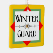 Winter Guard Gold Block Keramikornament (Rechts)