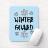 Winter Guard Snowflake Mouse Pad Mousepad (Mit Mouse)